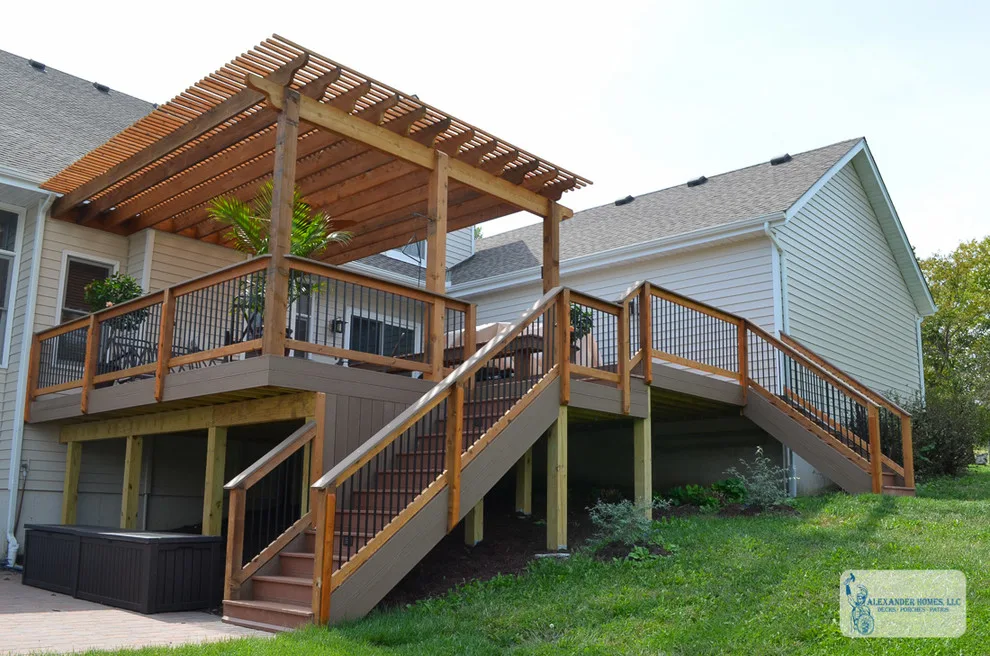 Kansas City Multi-Story Deck Renovation by Alexander Decks - Photo 8