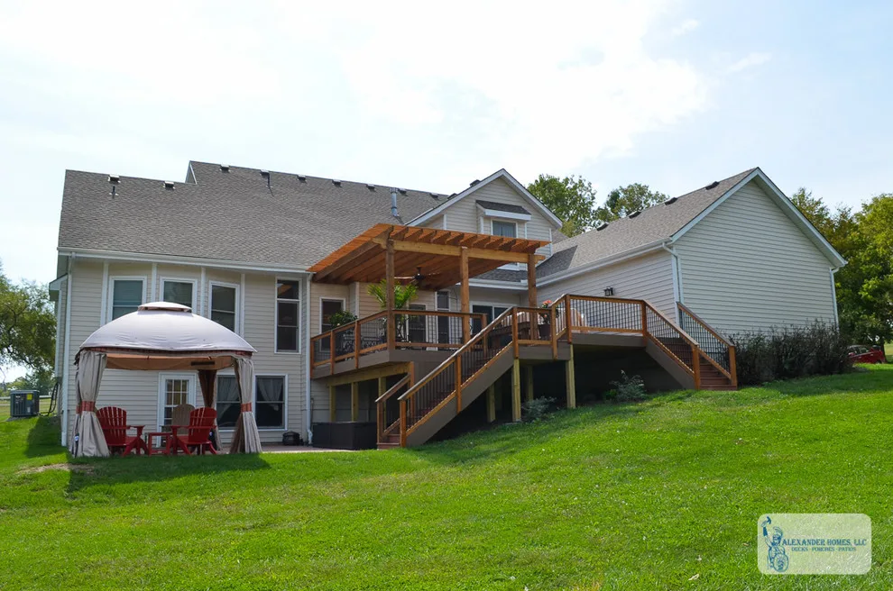 Kansas City Multi-Story Deck Renovation by Alexander Decks - Photo 9
