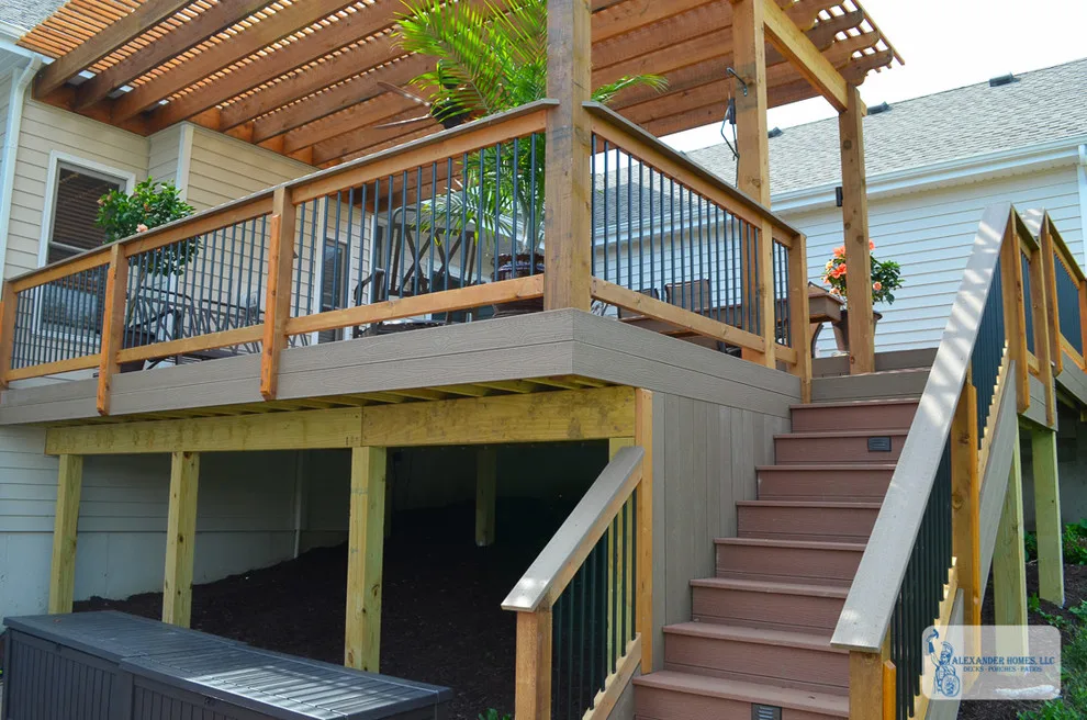 Kansas City Multi-Story Deck Renovation by Alexander Decks - Photo 6