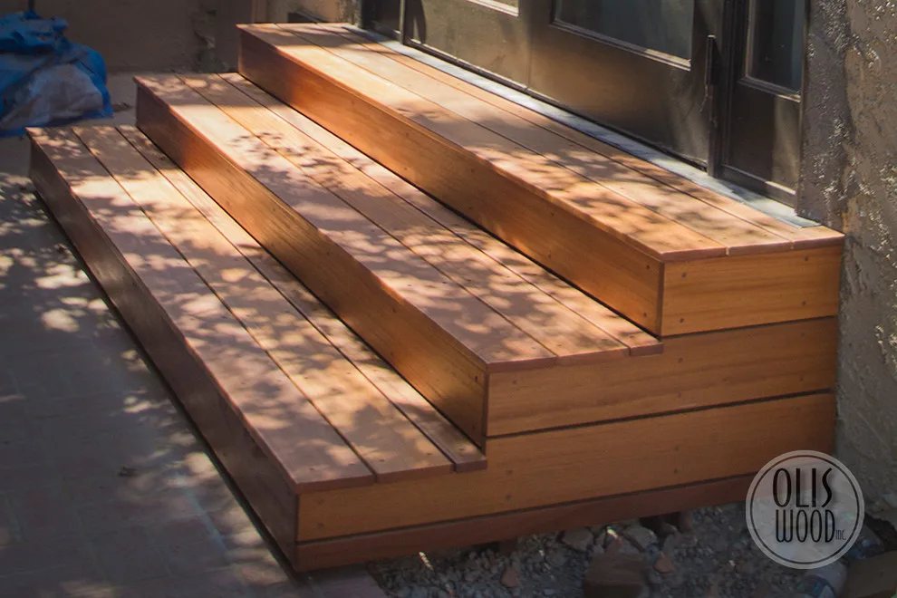 Custom Wood Steps and Walkway by Kayu by Olis Wood Inc. - Photo 9