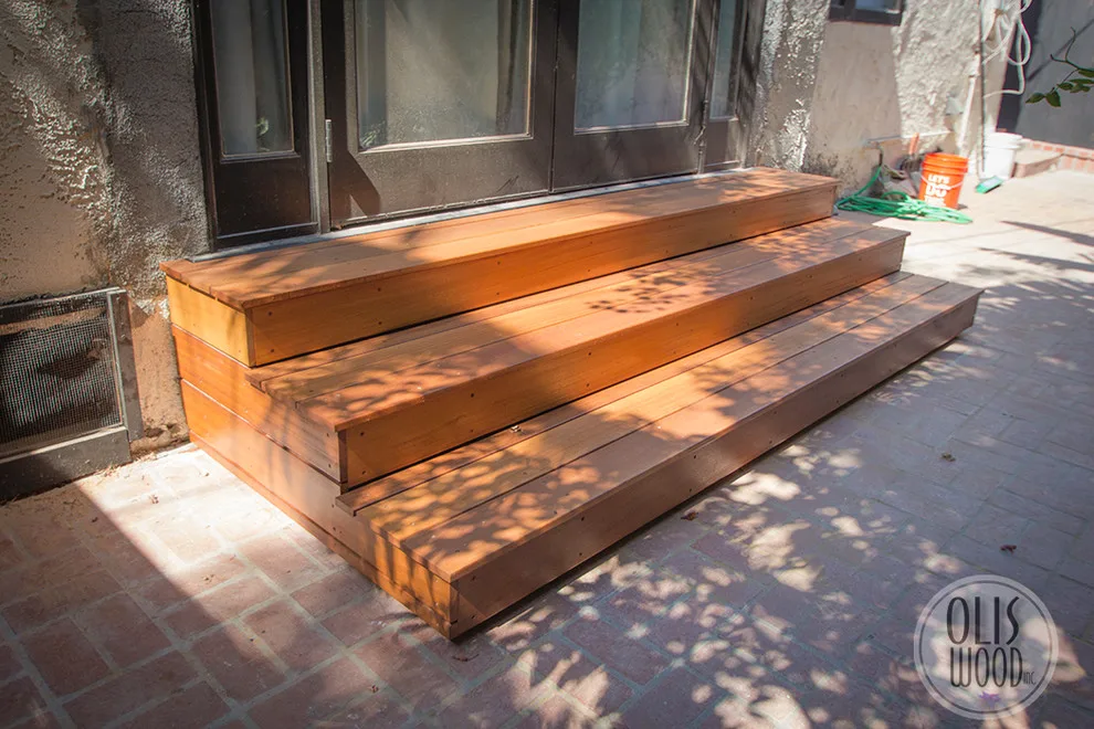 Custom Wood Steps and Walkway by Kayu by Olis Wood Inc. - Photo 6