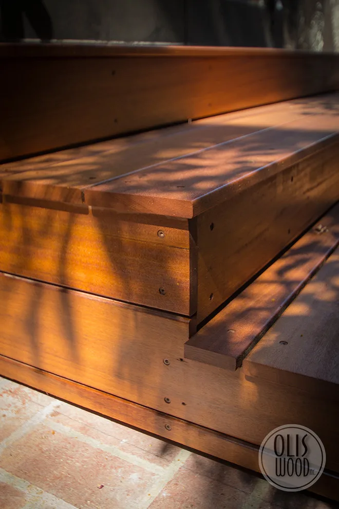 Custom Wood Steps and Walkway by Kayu by Olis Wood Inc. - Photo 12