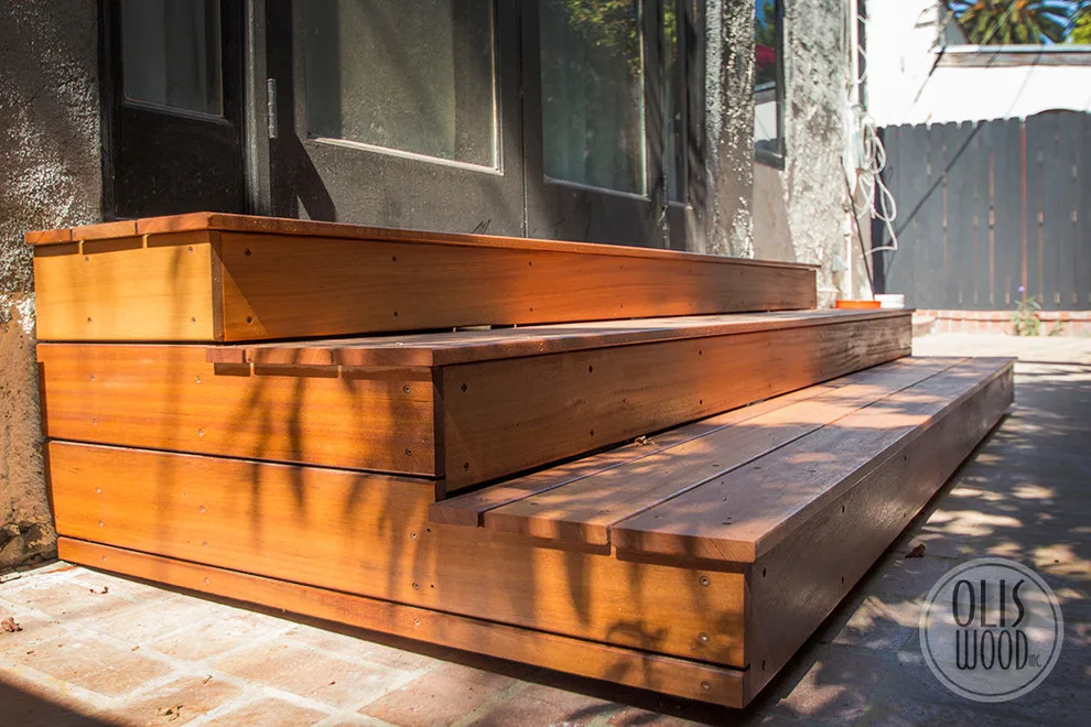 Custom Wood Steps and Walkway by Kayu by Olis Wood Inc. - Photo 7