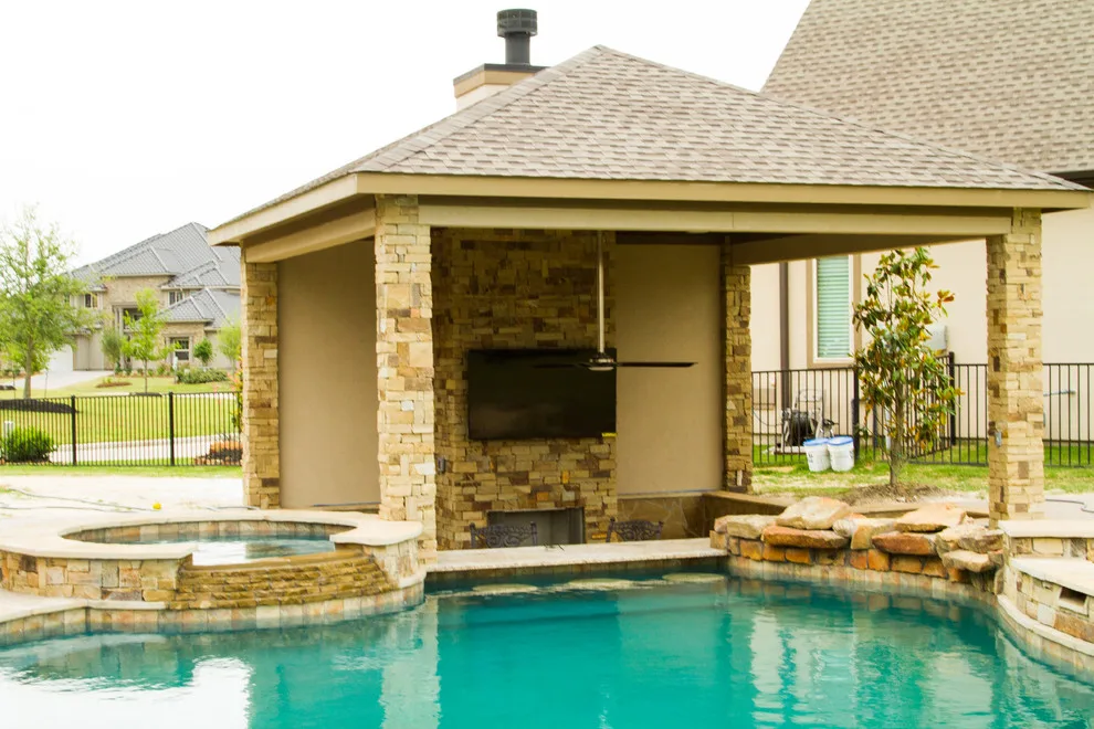 Outdoor Kitchen by the Pool by HomeScapes - Photo 2
