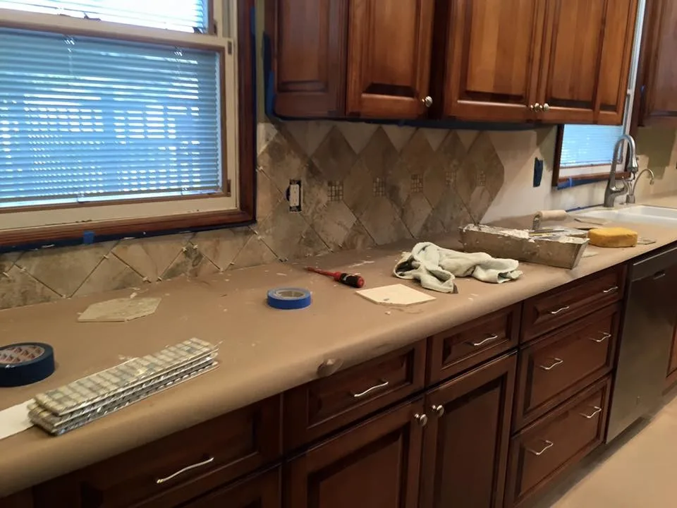 Kitchen Wall Tile Installation by MD Home Repair - Photo 4