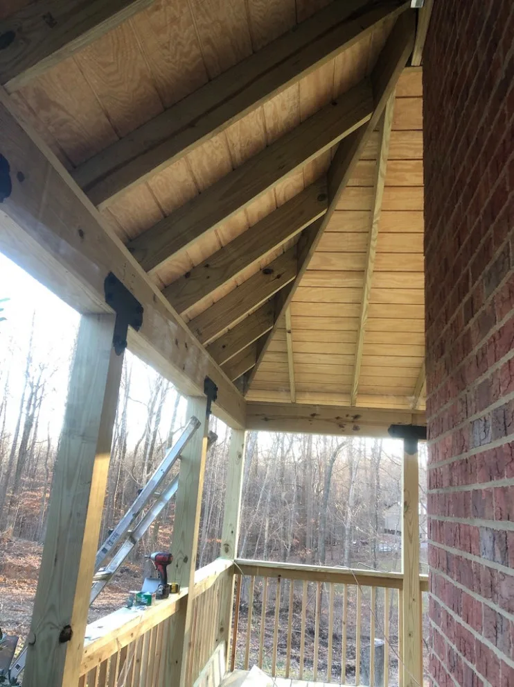 L-shaped sheltered patio by Epoch Construction LLC - Photo 6