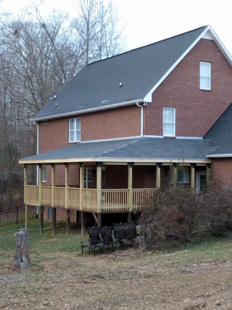 L-shaped sheltered patio by Epoch Construction LLC - Photo 3