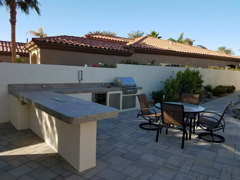 L-Shaped Personalized Outdoor Barbecue Space by Outdoor Living Concepts - Photo 2