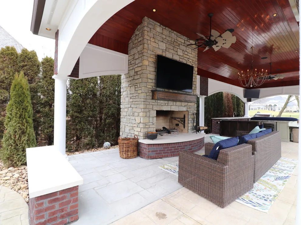 Lake Forest Pool Pavilion by KLC Decking And Outdoor Living - Photo 3