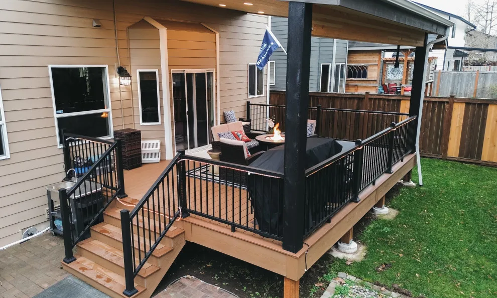 Custom Deck for Lake Stevens by Legacy Decking - Photo 2