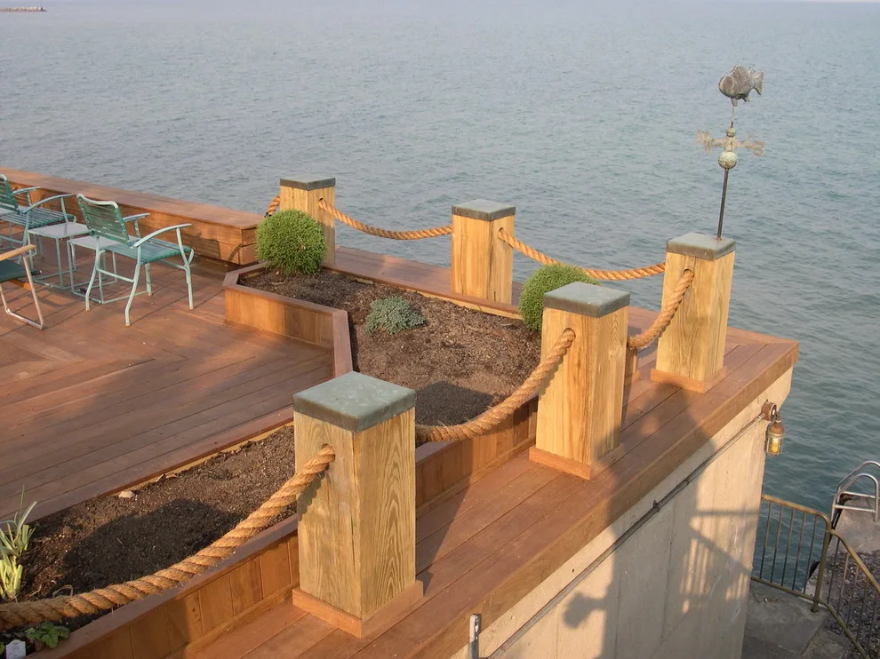Ipe Hardwood Deck for Lake Michigan Backyard by Unique Deck Builders - Photo 8
