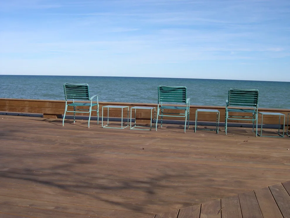Ipe Hardwood Deck for Lake Michigan Backyard by Unique Deck Builders - Photo 15