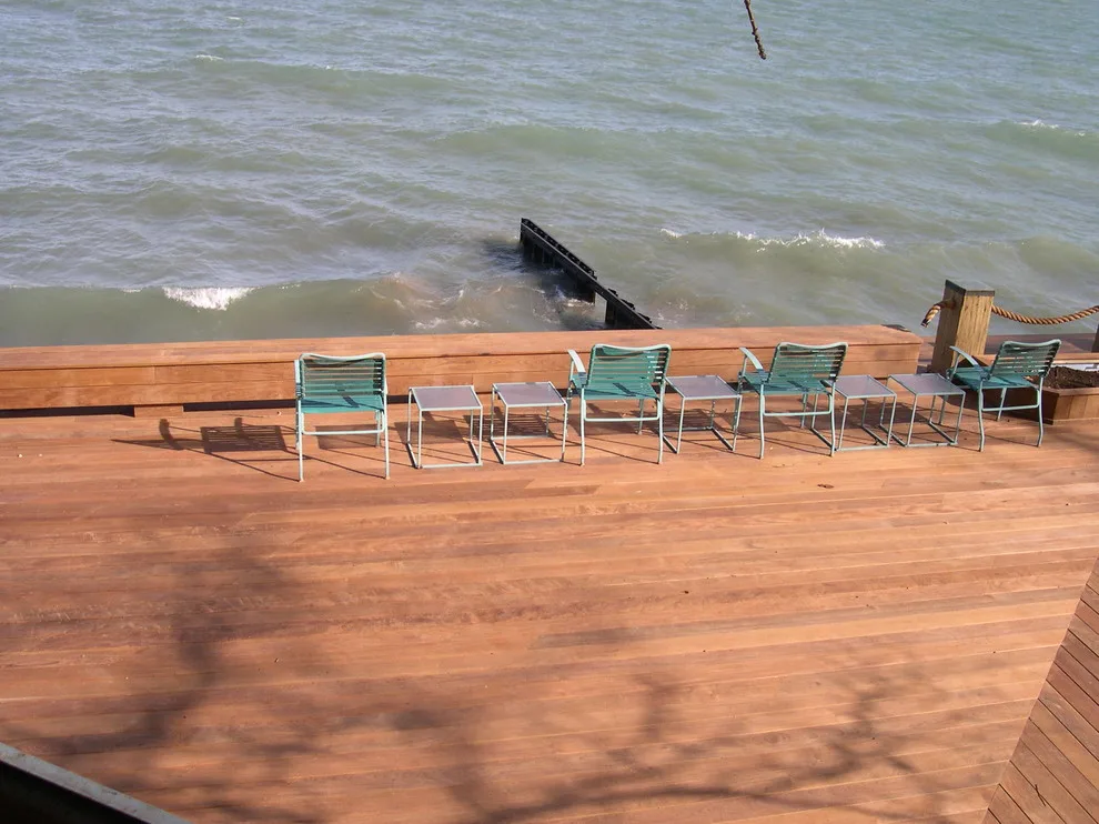 Ipe Hardwood Deck for Lake Michigan Backyard by Unique Deck Builders - Photo 12