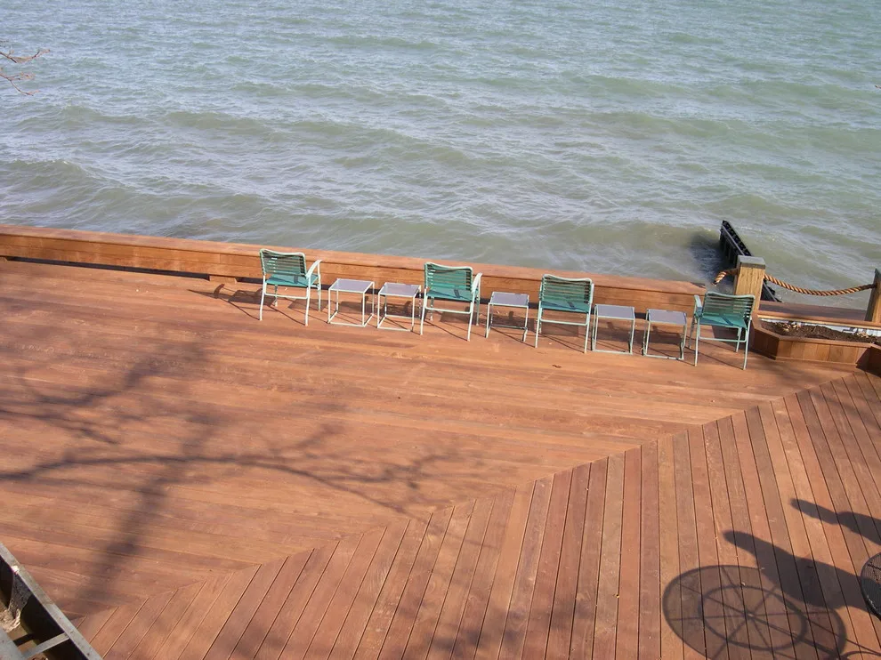 Ipe Hardwood Deck for Lake Michigan Backyard by Unique Deck Builders - Photo 10