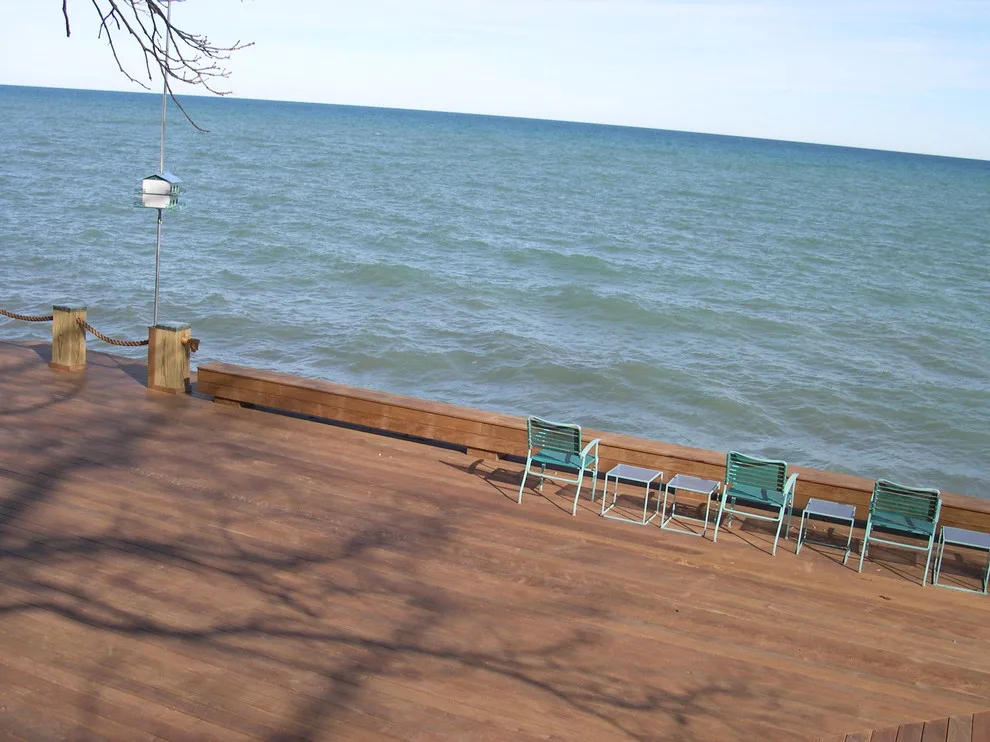 Ipe Hardwood Deck for Lake Michigan Backyard by Unique Deck Builders - Photo 9