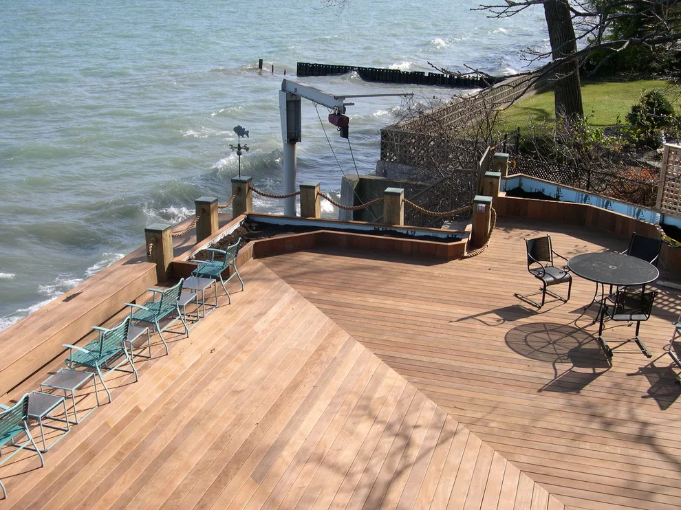 Ipe Hardwood Deck for Lake Michigan Backyard by Unique Deck Builders - Photo 5