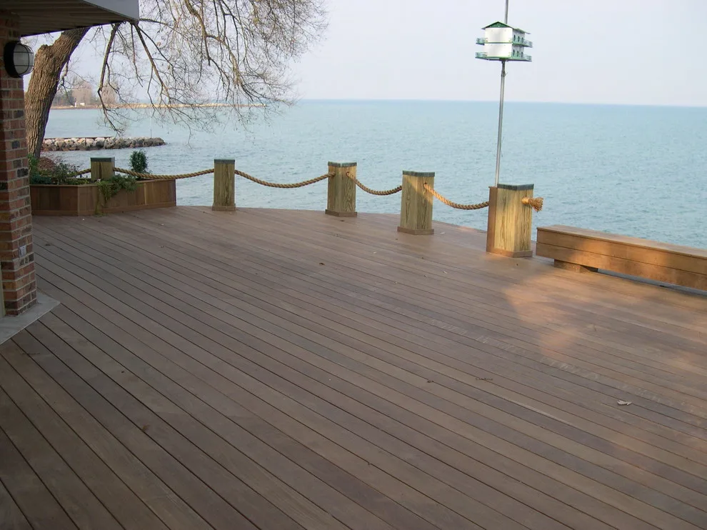 Ipe Hardwood Deck for Lake Michigan Backyard by Unique Deck Builders - Photo 3