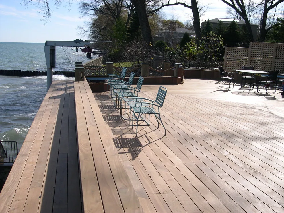 Ipe Hardwood Deck for Lake Michigan Backyard by Unique Deck Builders - Photo 7