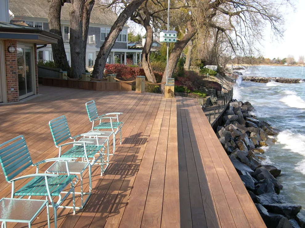 Ipe Hardwood Deck for Lake Michigan Backyard by Unique Deck Builders - Photo 13