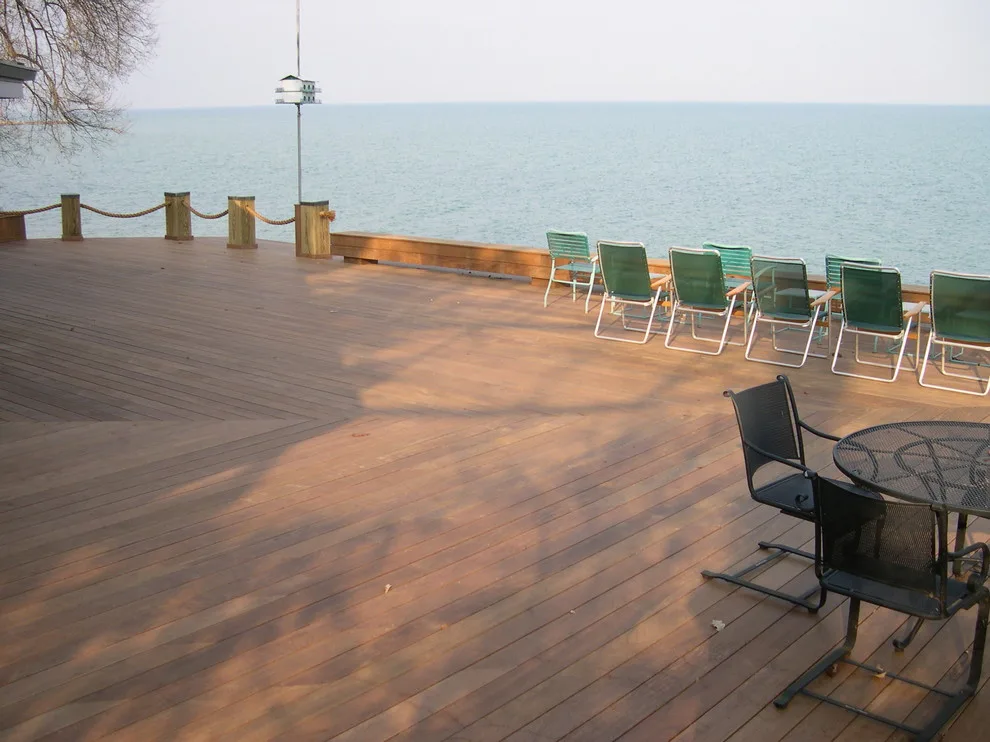Ipe Hardwood Deck for Lake Michigan Backyard by Unique Deck Builders - Photo 4