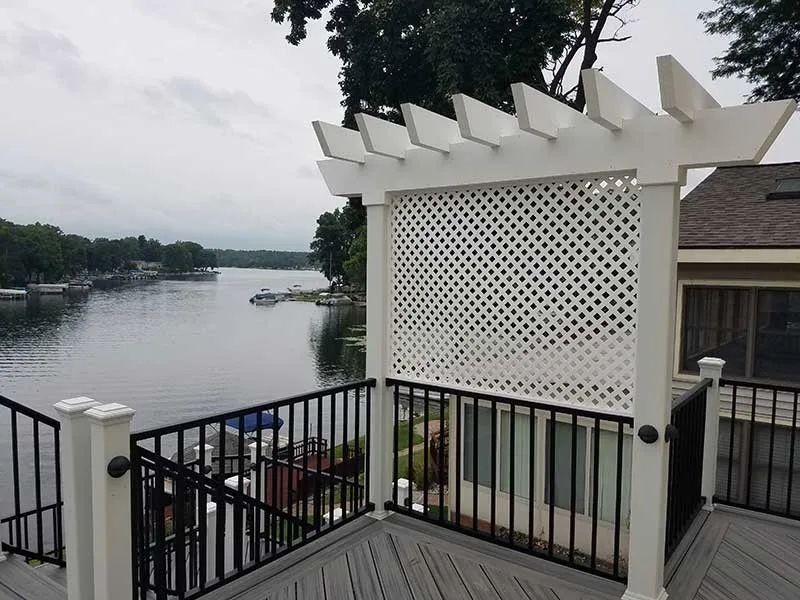 Waterfront Trex Patio by Miles Bradley Building And Remodeling - Photo 4
