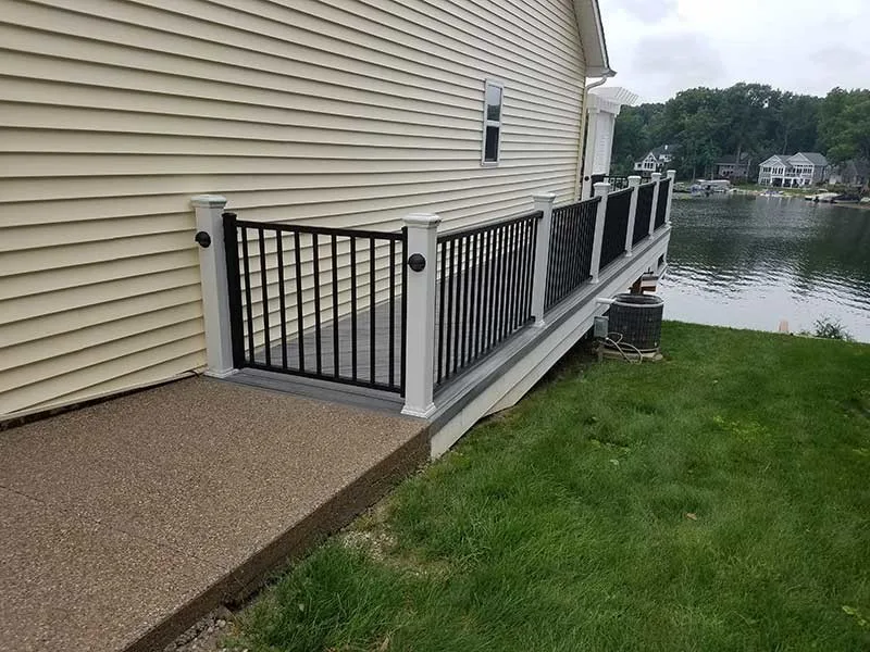 Waterfront Trex Patio by Miles Bradley Building And Remodeling - Photo 2