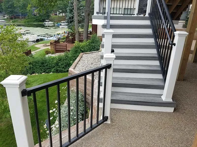Waterfront Trex Patio by Miles Bradley Building And Remodeling - Photo 3