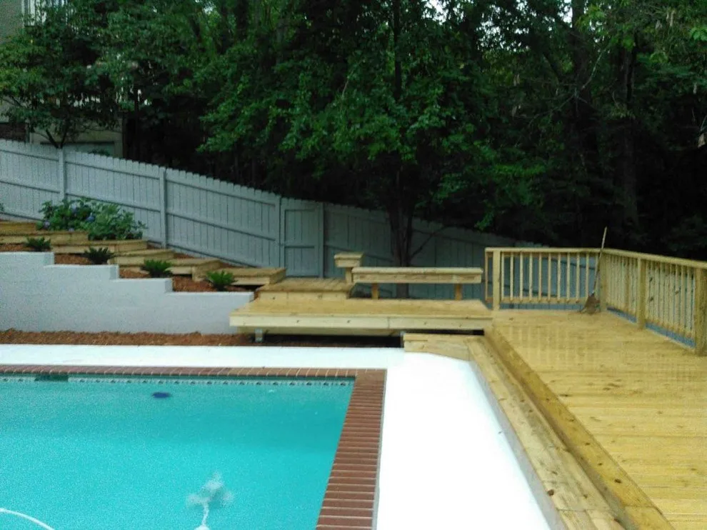 Expansive Tailored Pool Deck by Decks On A Budget - Photo 4
