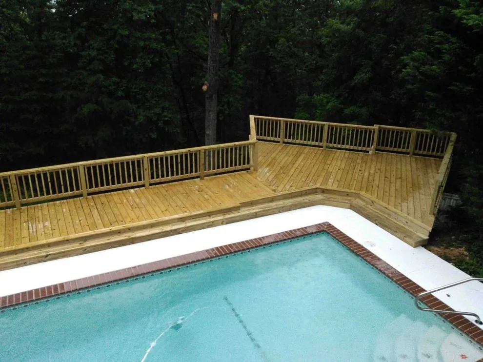 Expansive Tailored Pool Deck by Decks On A Budget - Photo 3