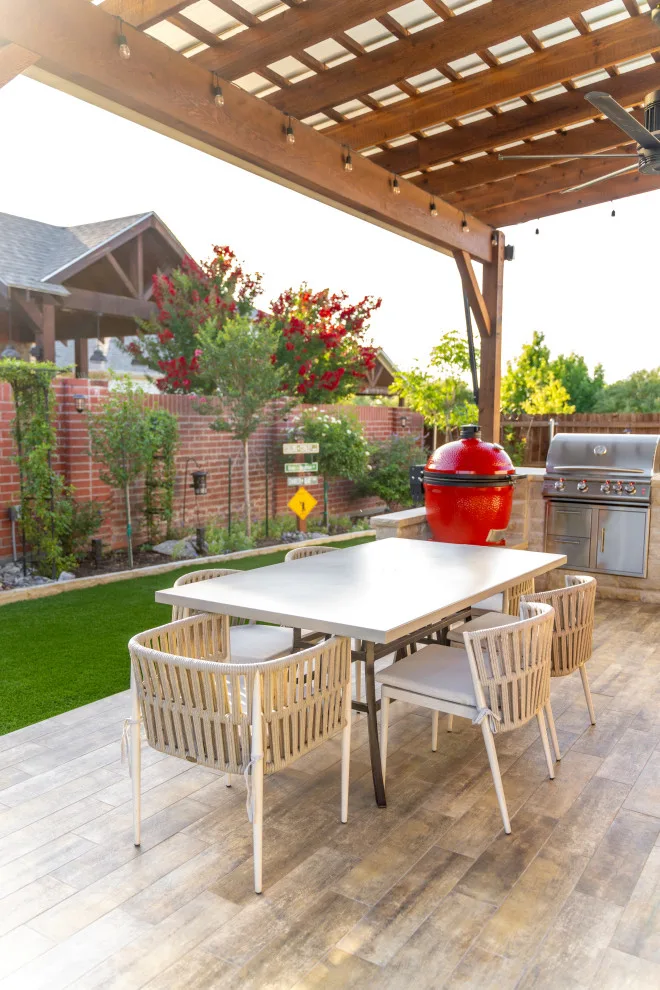 Leafgren Project - Total Backyard Transformation by Panther City Arbor & Patio - Photo 8