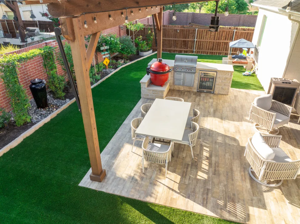 Leafgren Project - Total Backyard Transformation by Panther City Arbor & Patio - Photo 16