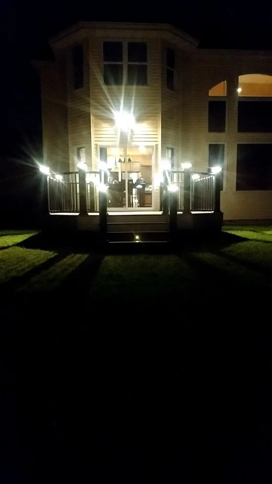 Illuminated Low-Maintenance AZEK Deck by TECH FIVE Design & Build LLC - Photo 2