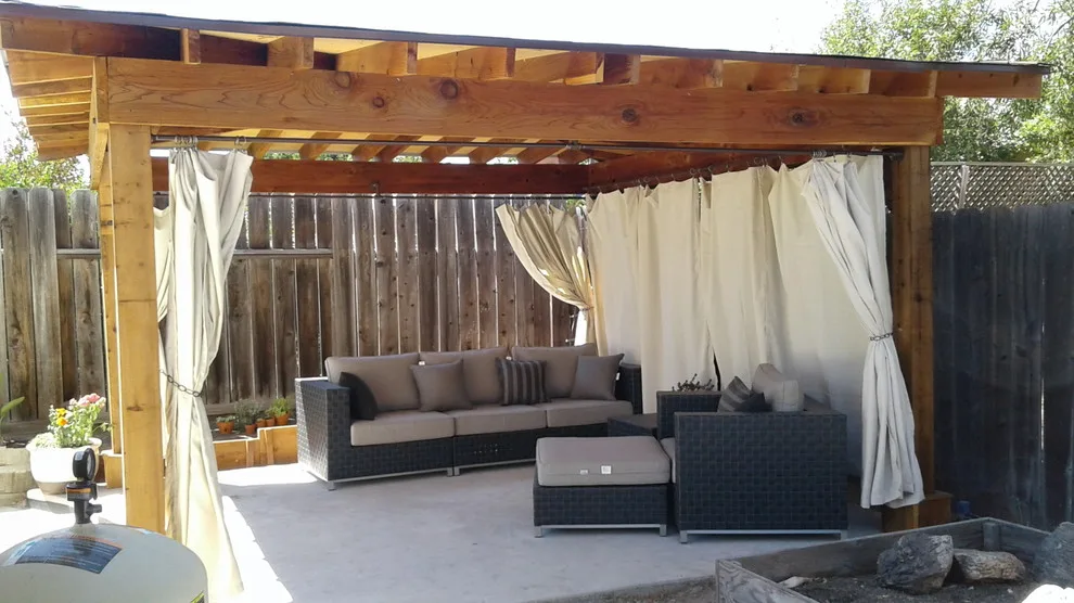 Livermore pool cabana and patio by Diamond K Woodworks LLC - Photo 4