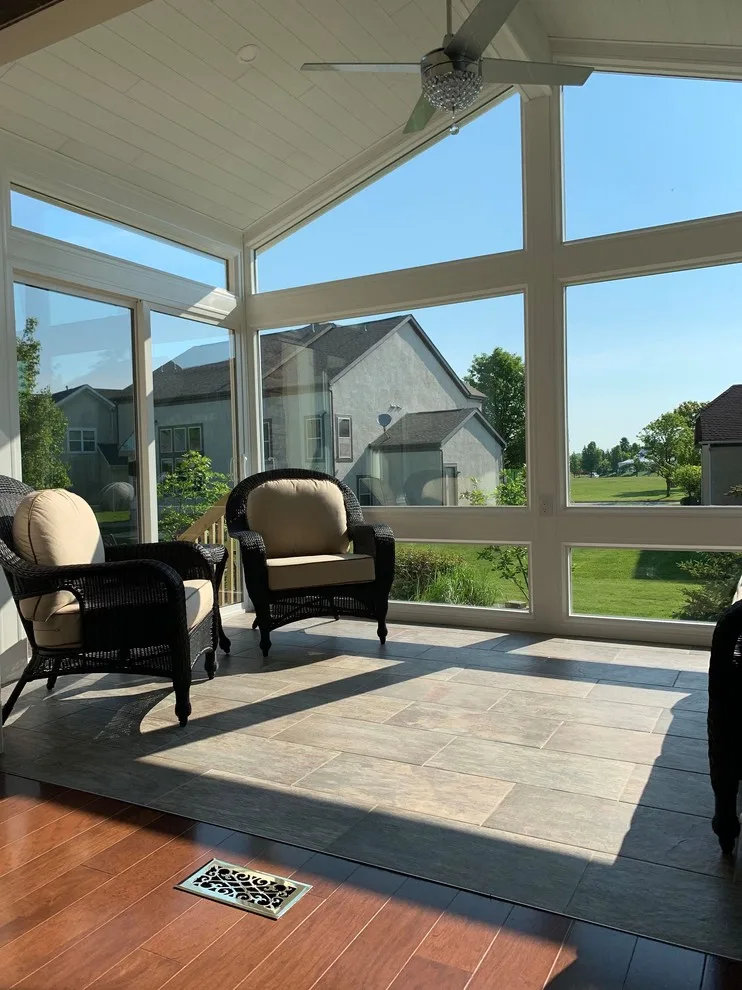 Dublin, Ohio Sunroom Living Space by Ohio Exteriors - Photo 2
