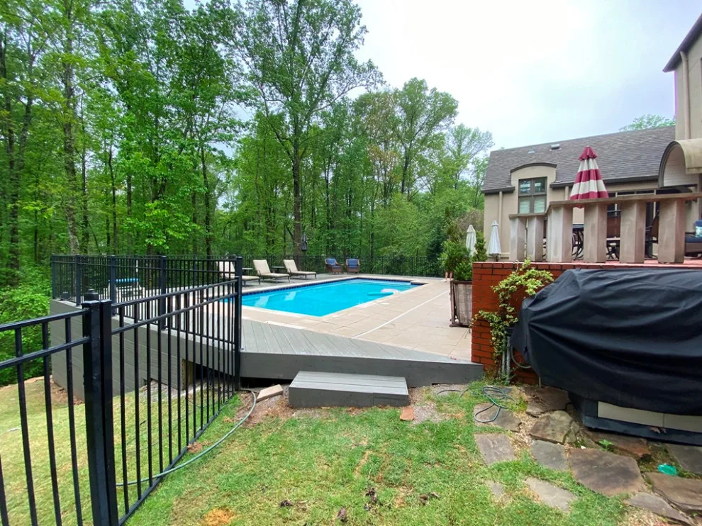 Poolside Deck Expansion with Minimal Upkeep in Mountain Brook AL by Archadeck Of Birmingham - Photo 2