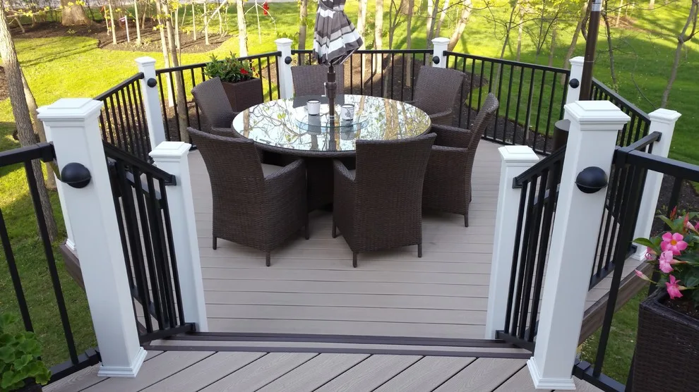 Effortless Trex Transcend Deck in Hoffman Estates, IL by Miles Bradley Building And Remodeling - Photo 4