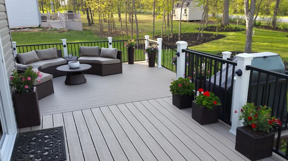 Effortless Trex Transcend Deck in Hoffman Estates, IL by Miles Bradley Building And Remodeling - Photo 3