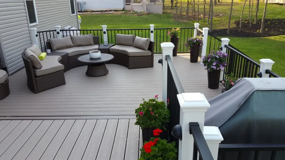 Effortless Trex Transcend Deck in Hoffman Estates, IL by Miles Bradley Building And Remodeling - Photo 5