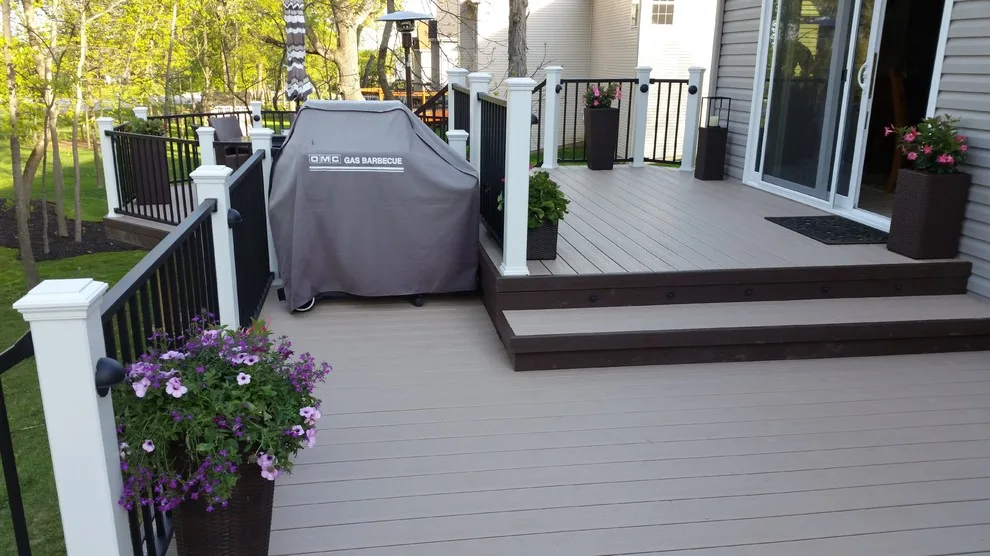 Effortless Trex Transcend Deck in Hoffman Estates, IL by Miles Bradley Building And Remodeling - Photo 2