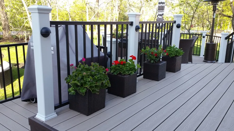 Effortless Trex Transcend Deck in Hoffman Estates, IL by Miles Bradley Building And Remodeling - Photo 6