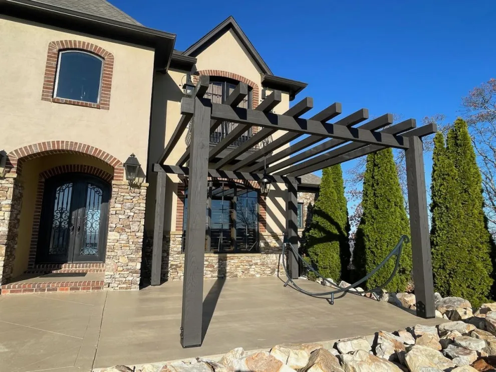 Highland Lakes Elegant Front Entry Pergola by Archadeck Of Birmingham - Photo 2