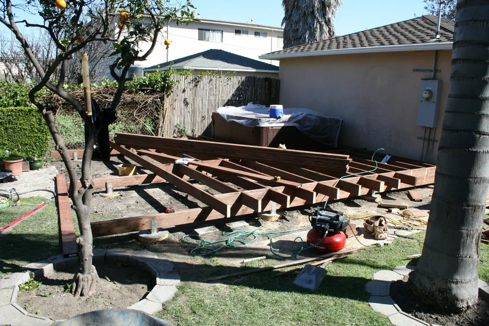 Mangaris wooden decking by Danny Deck Construction, Inc. - Photo 6