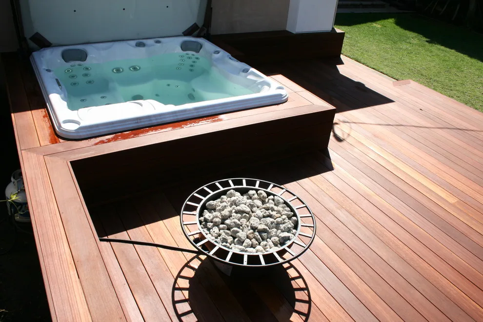 Mangaris wooden decking by Danny Deck Construction, Inc. - Photo 12