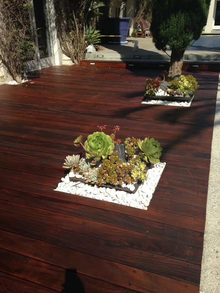 Mangaris wooden decking by Danny Deck Construction, Inc. - Photo 19