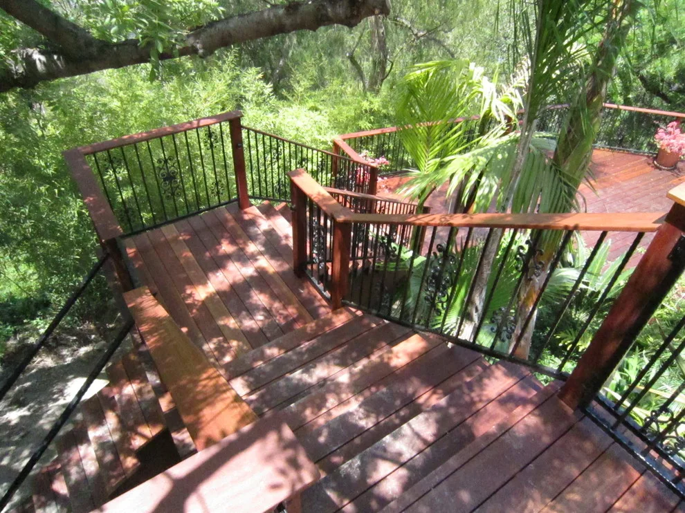 Mangaris wooden decking by Danny Deck Construction, Inc. - Photo 11