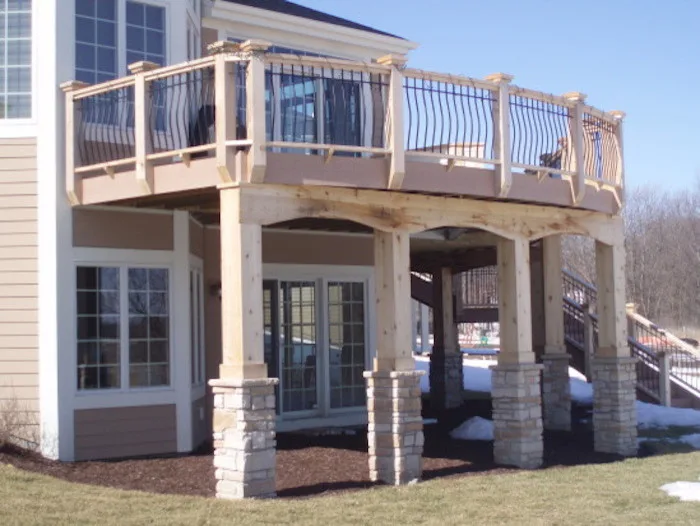 Medina Arching Deck by Schonhardt And Sons Home Improvements - Photo 2