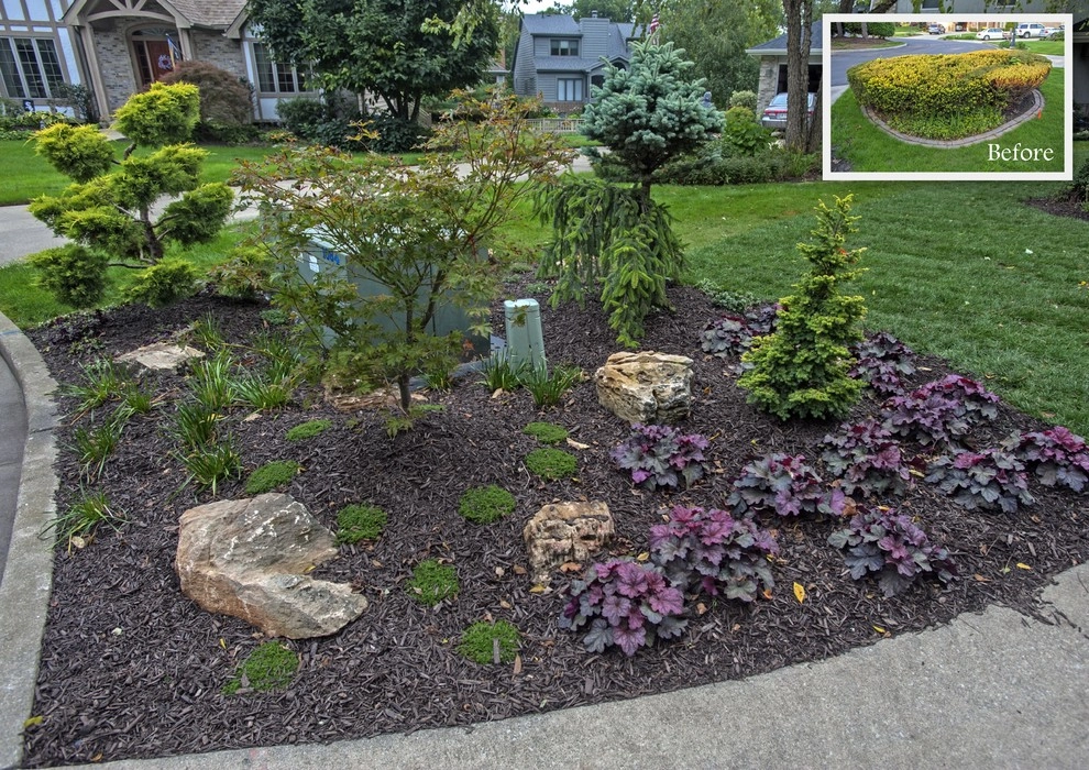 Lakeside slopes in Valparaiso, Indiana by Smalls Landscaping - Photo 8