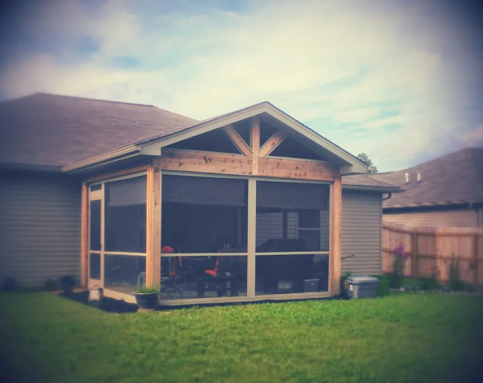 Indiana Covered Patio in Memphis by Weddington Construction - Photo 4