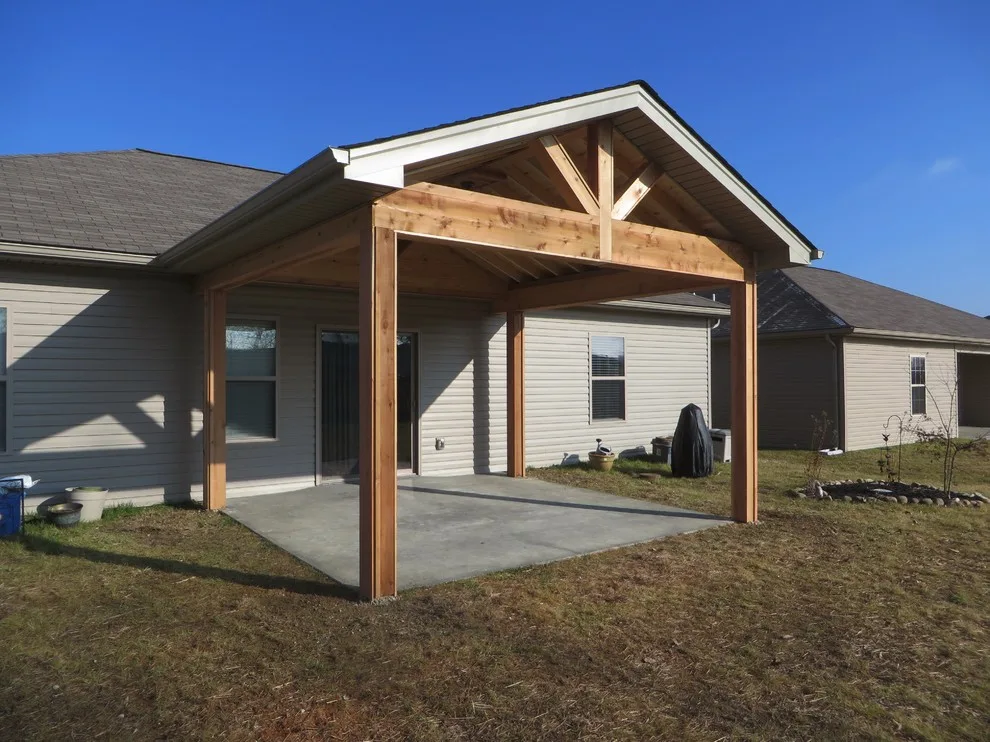 Indiana Covered Patio in Memphis by Weddington Construction - Photo 3
