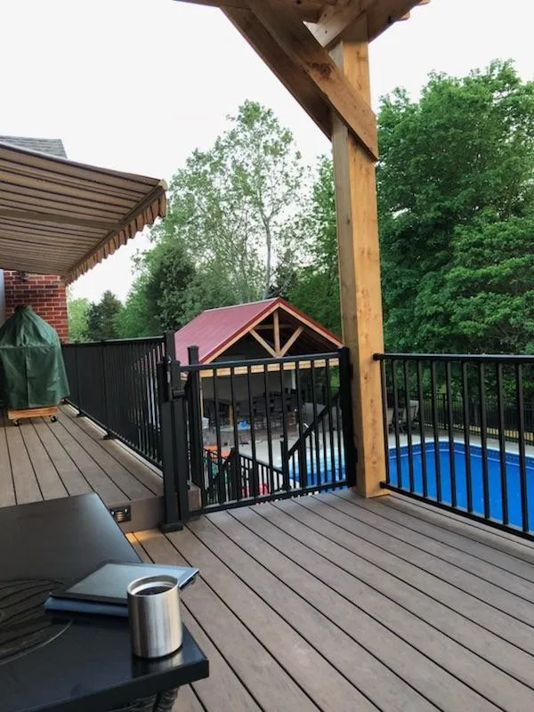 Memphis Poolside Pavilion, Arbor, and Deck by Weddington Construction - Photo 8